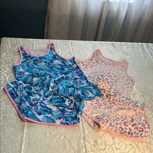 CAT & JACK Colorful Girls’ Tank and Shorts PJs - 2 Sets